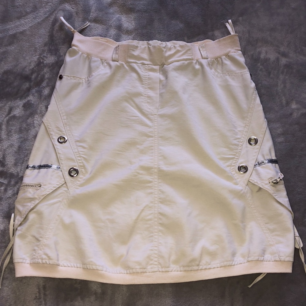 Light Nude/ cream/ beige midi skirt